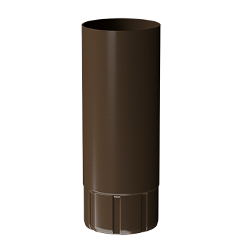 Труба водосточная 3 м Stal Standard Коричневый, (RAL 8017)